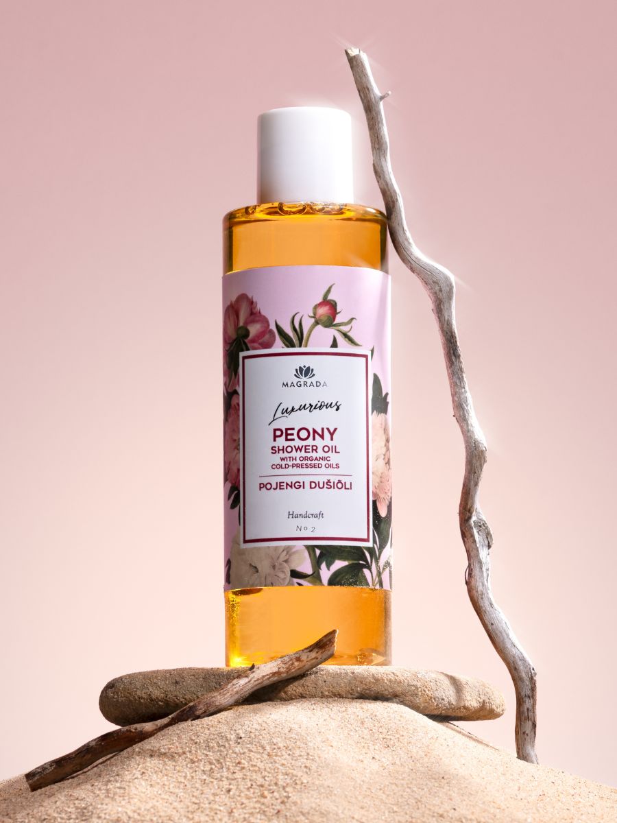 Magrada Organic Cosmetics Pojengi Dušiõli Orgaaniliste Puuviljaõlidega - 200ml