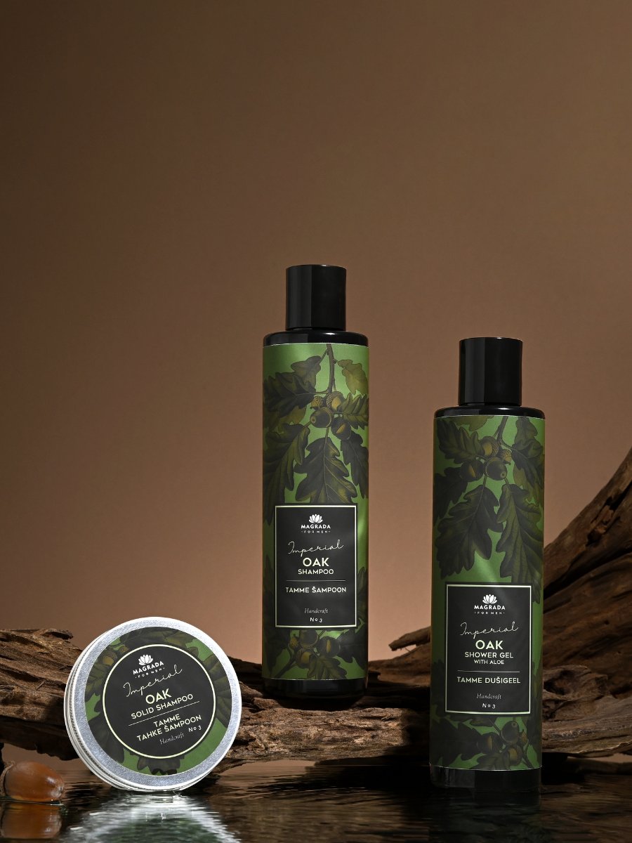 Magrada Organic Cosmetics Tamme Dušigeel "Imperial" Meestele - 250ml