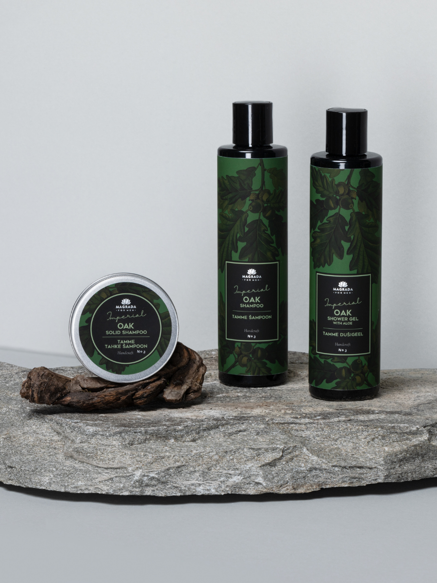 Magrada Organic Cosmetics Tamme Dušigeel "Imperial" Meestele - 250ml