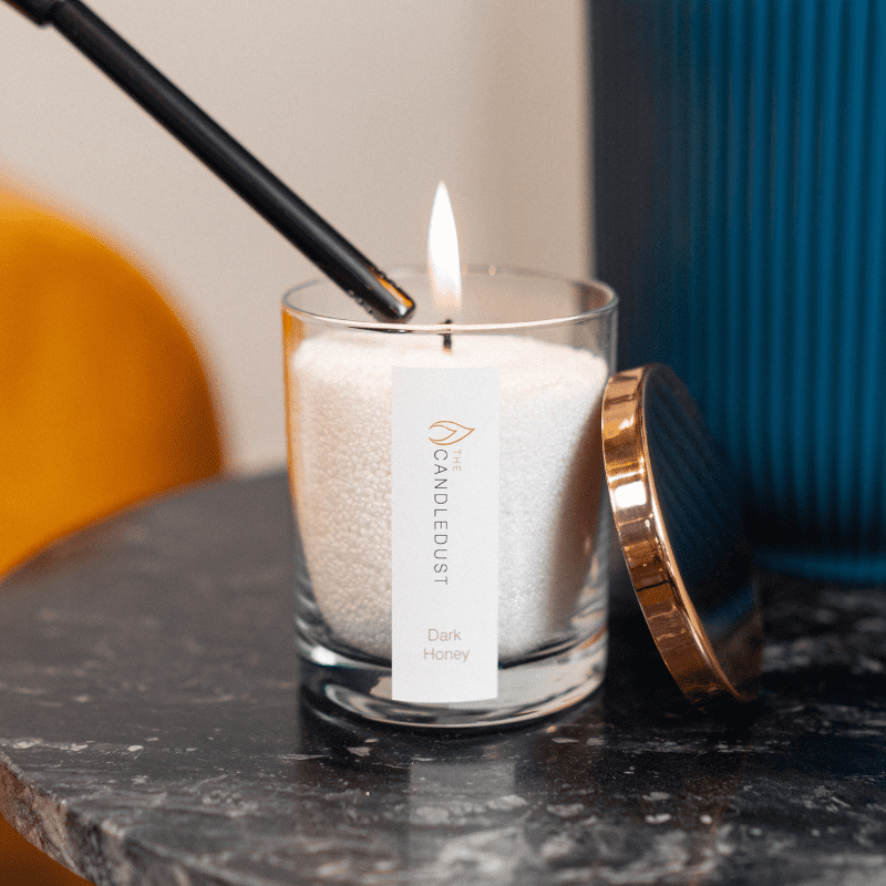 Candledust Pulberküünal Klaasis "Nordic Lights", 160g