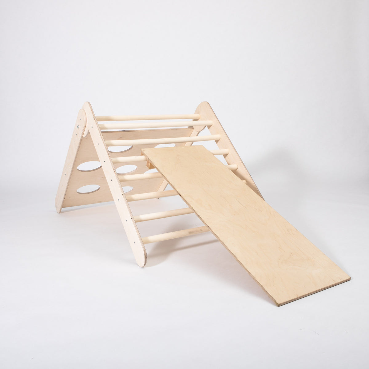 Montessori House Bed 2-ühes Montessori ronimiskolmnurk kaldteega