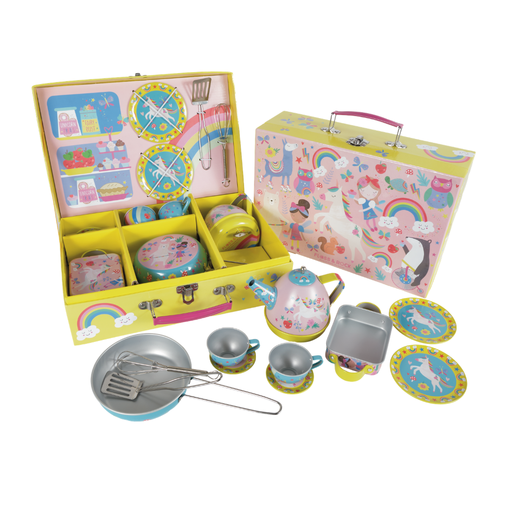 Floss & Rock väike muusikaga laste teekomplekt - Rainbow Fairy
