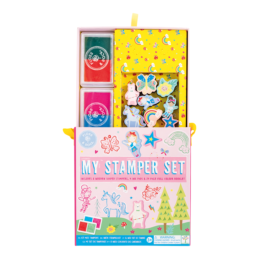 Floss & Rock templikomplekt "My Stamper" - Rainbow Fairy