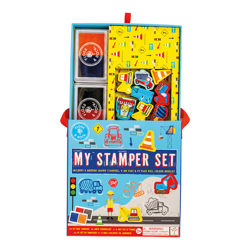 Floss & Rock templikomplekt "My Stamper" - Construction Site
