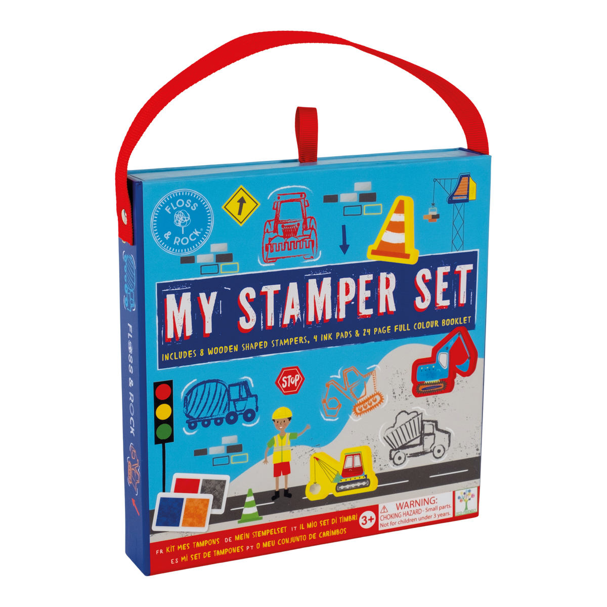 Floss & Rock templikomplekt "My Stamper" - Construction Site