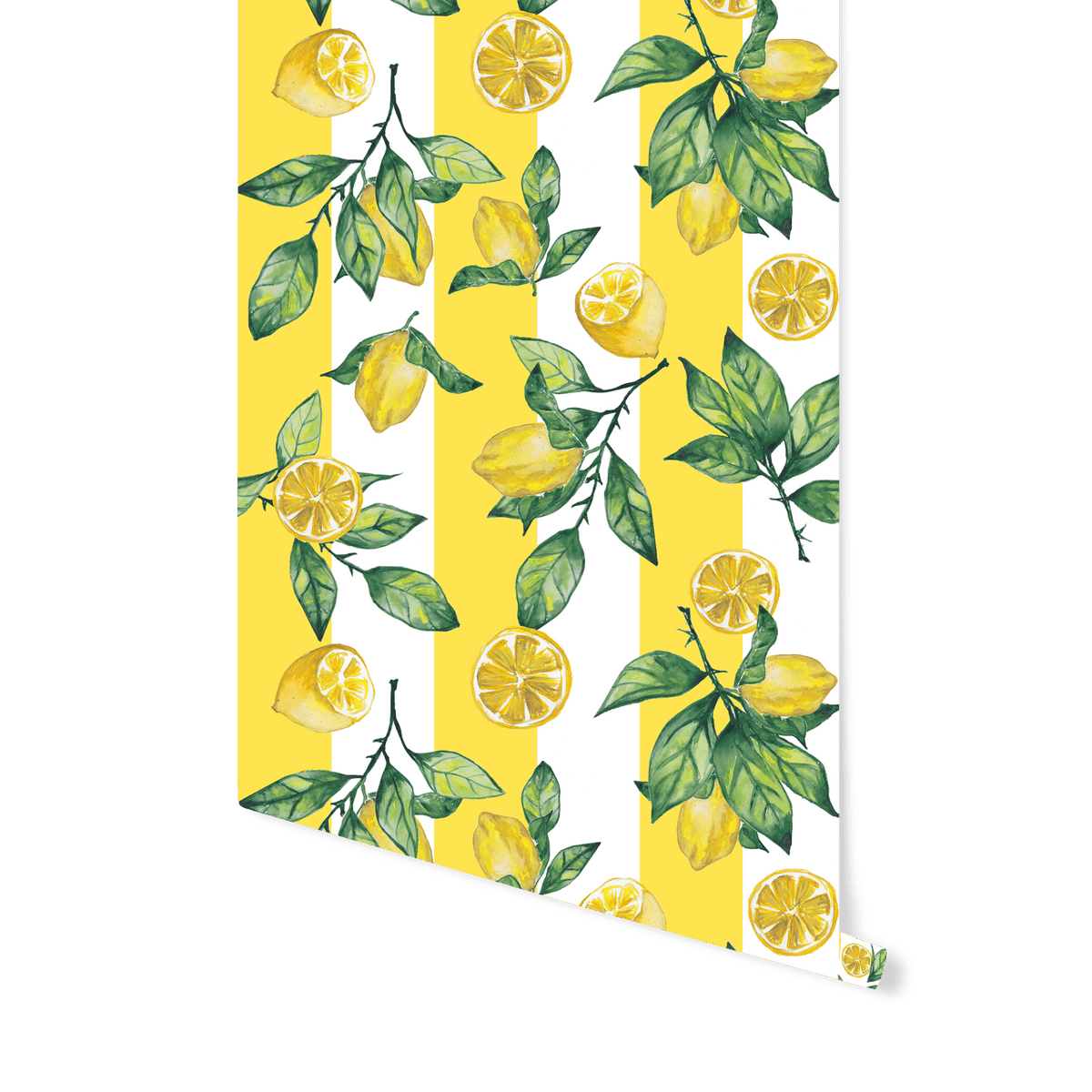 Miurio ökotapeet "Striped Lemon"