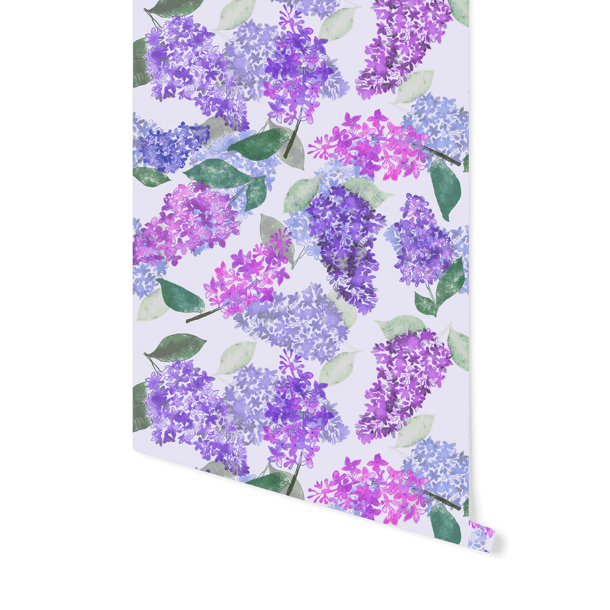 Miurio ökotapeet "Lilac Garden" - Helelilla