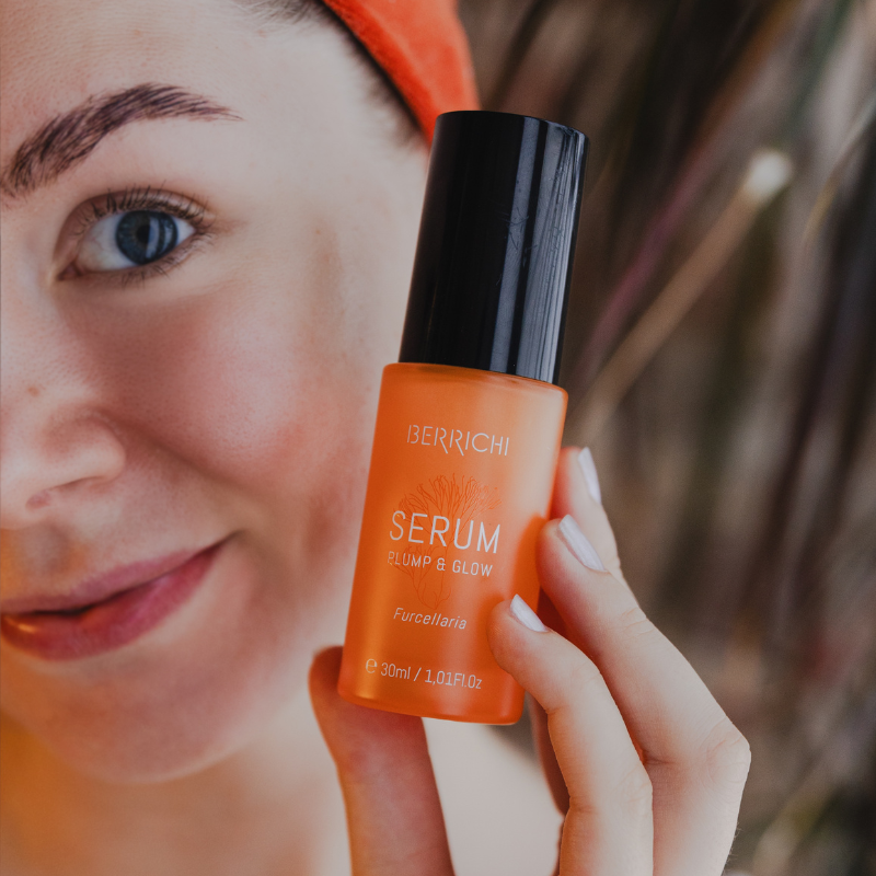 Berrichi Niisutav Seerum Plump & Glow – Intensiivne niisutus modelliga