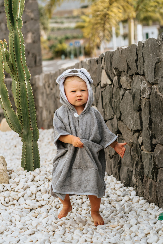 RÄTT laste lühikeste varrukatega poncho KOALA