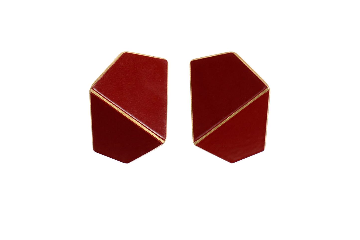 Lisa Kroeber Jewellery "Folded Wide" korvakorut