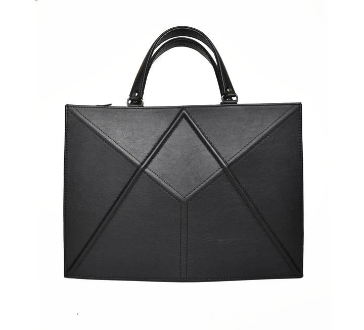 Gerda Retter Design Nahast Käekott FACET - Must