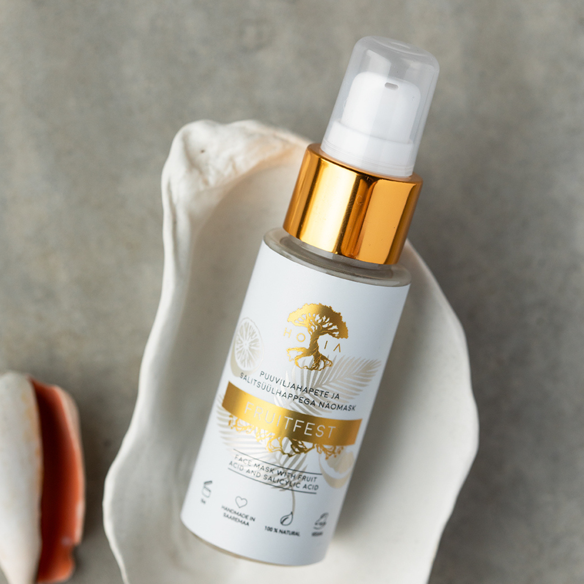 HOIA Homespa Fruitfest Näomask Puuviljahapetega, 50 ml