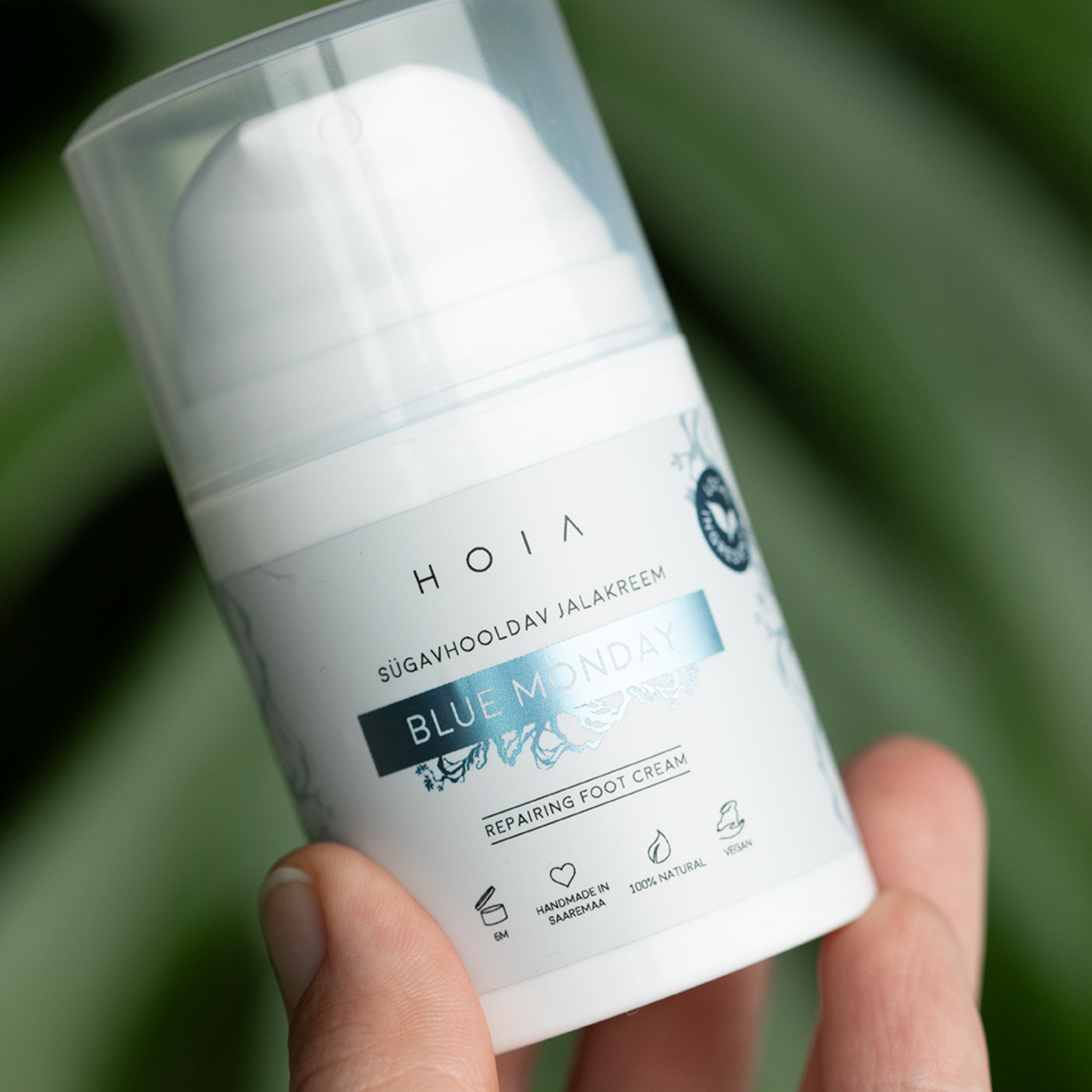 HOIA Homespa Sügavniisutav Jalakreem Blue Monday, 50 ml