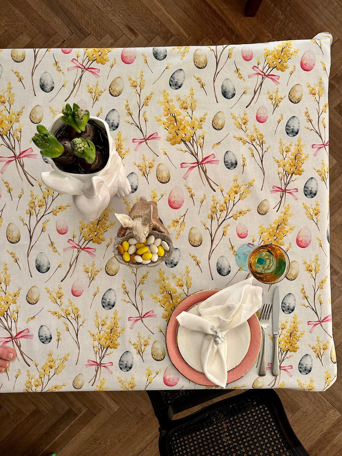 Hortensias Home ristkülikukujuline laudlina - Easter Happy