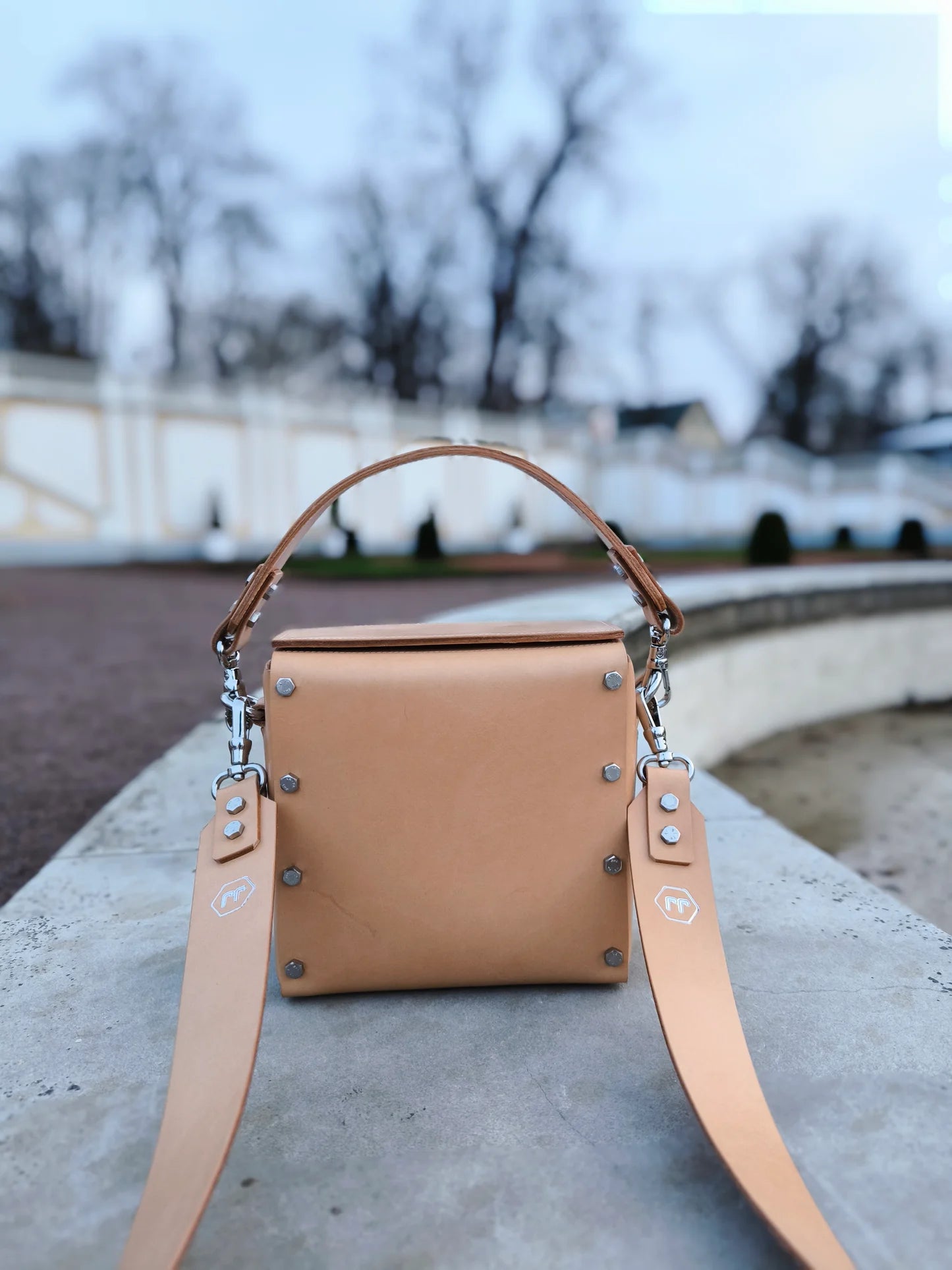 Jana Jaanson Design Nahast Käekott "Jessica" - Beež, laia rihmaga
