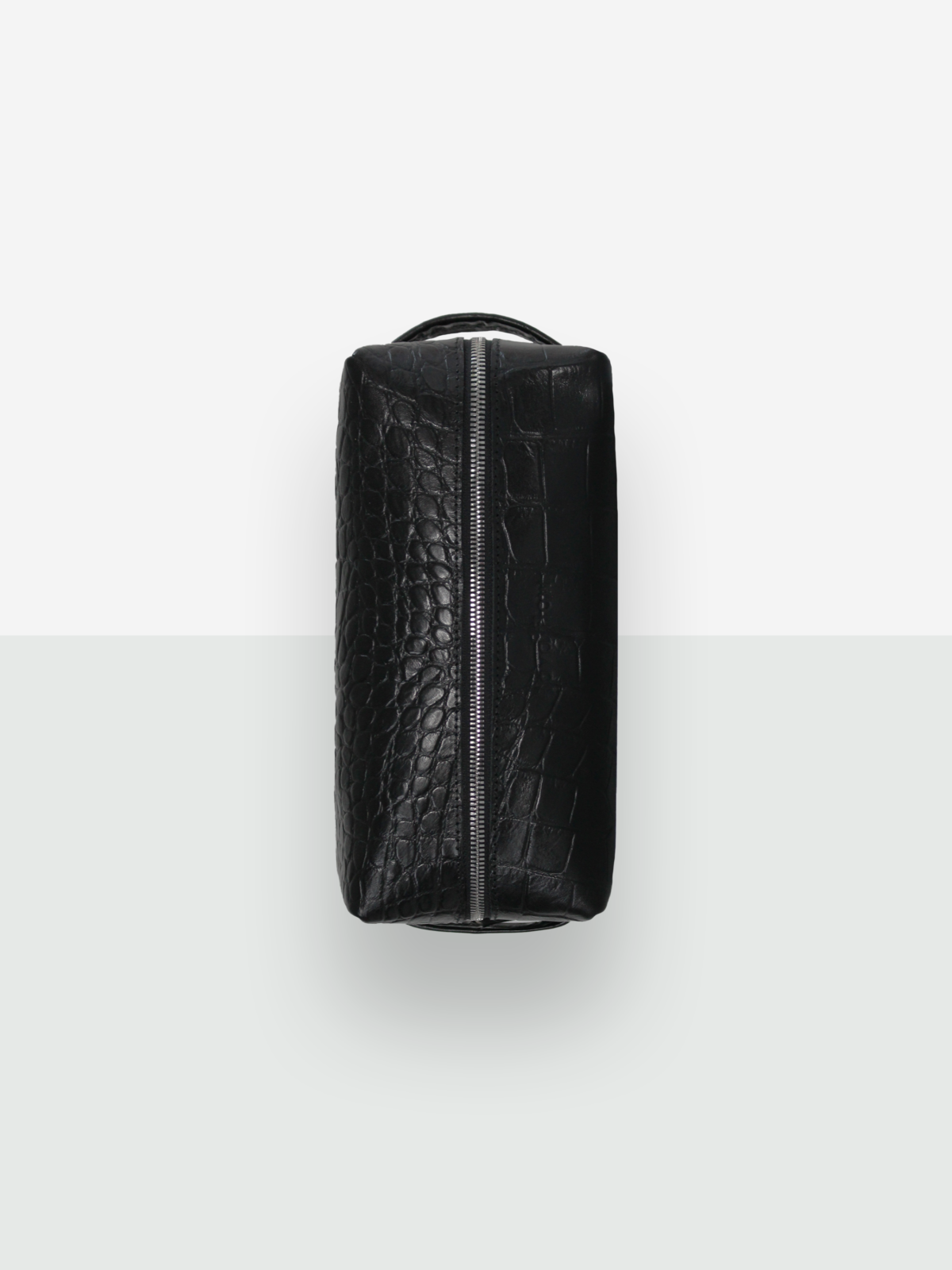 Cosmetic Bag VESUVIUS - Black Croco