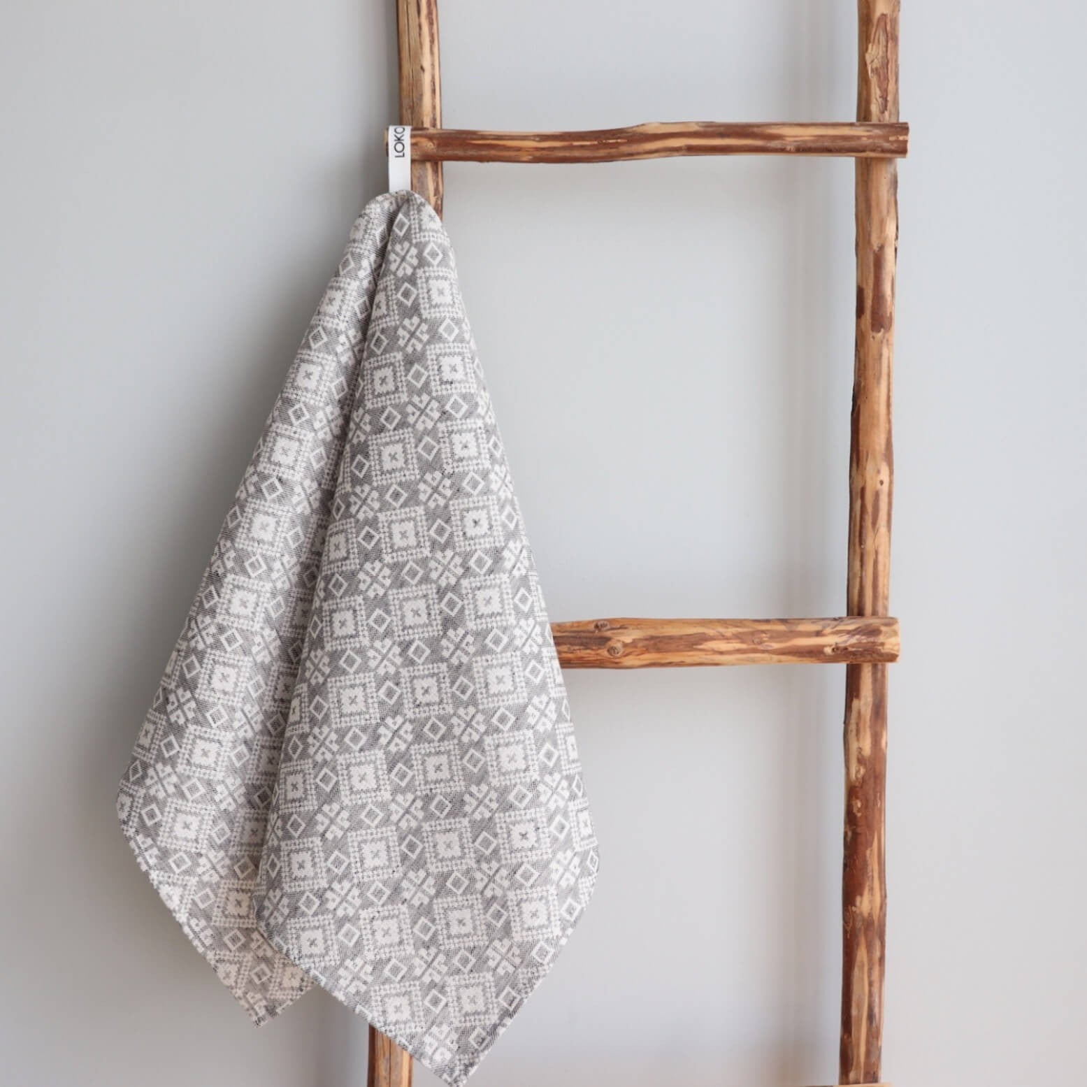 LOKO Tartumaa Köögirätik – Kodavere Muster, Linane 45×75 cm