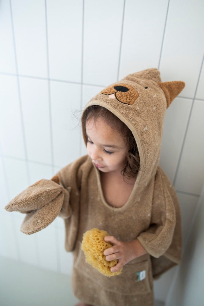 Trixie Baby kapuutsiga laste vanniponcho - Mr Dog