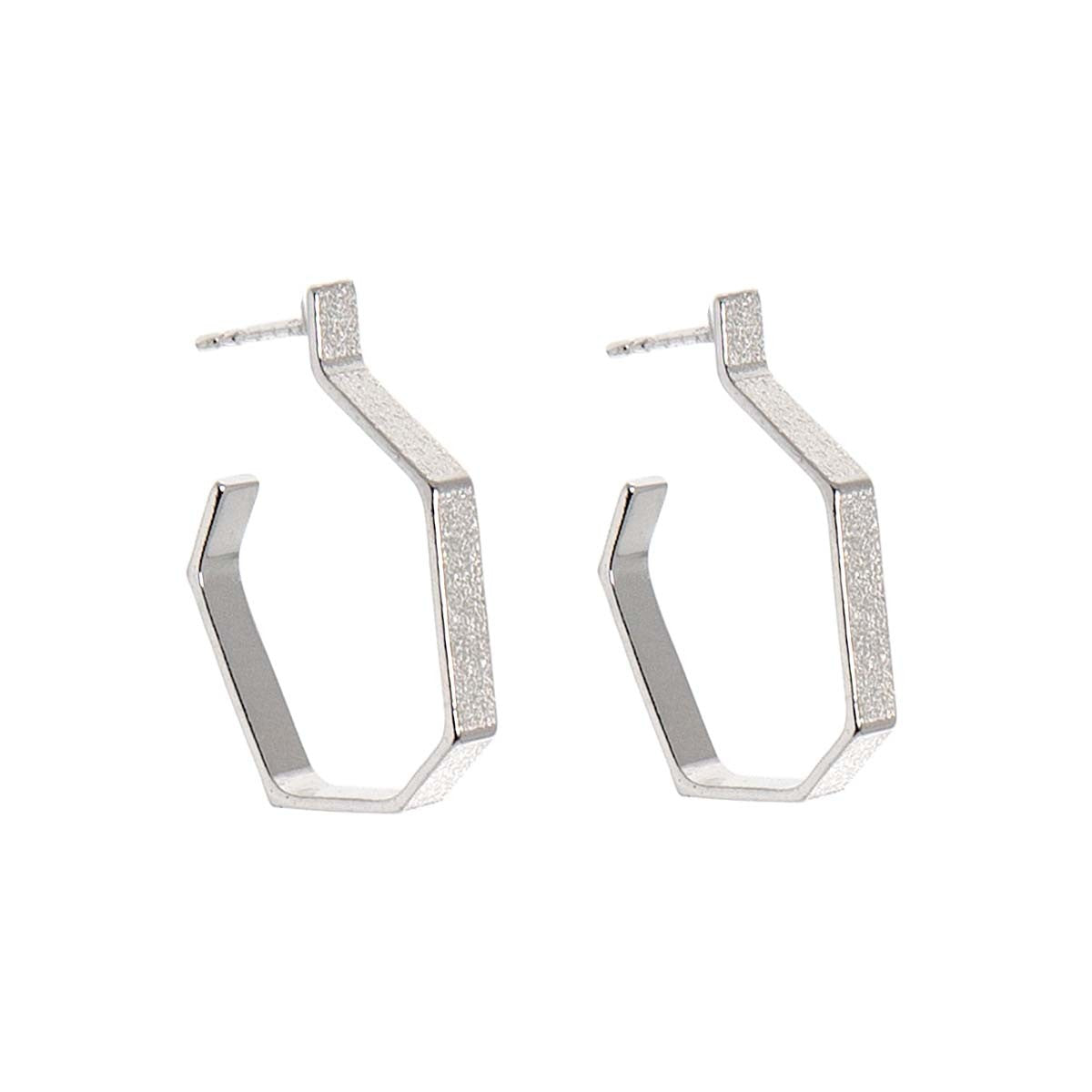 Lisa Kroeber Jewellery HOOPS Hõbekõrvarõngad