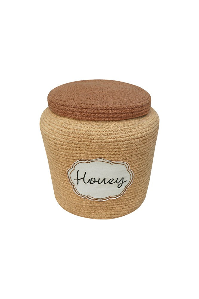 Lorena Canals Dekoratiivne Korv Honey Pot – Mesitaru Mänguasjakorv Ø28×27 cm

