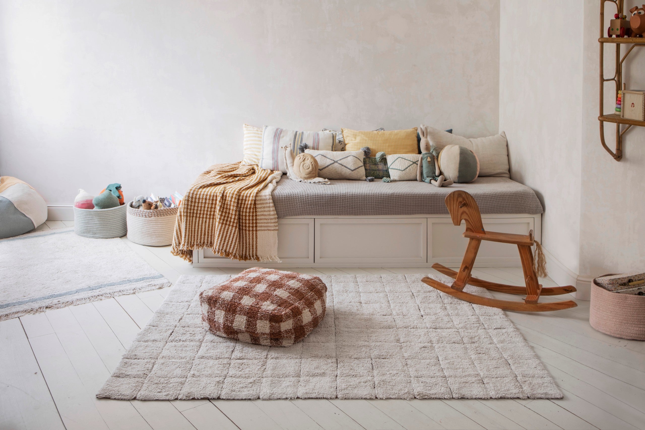 Lorena Canals Mosaic pestav puuvillavaip 120×160 cm

