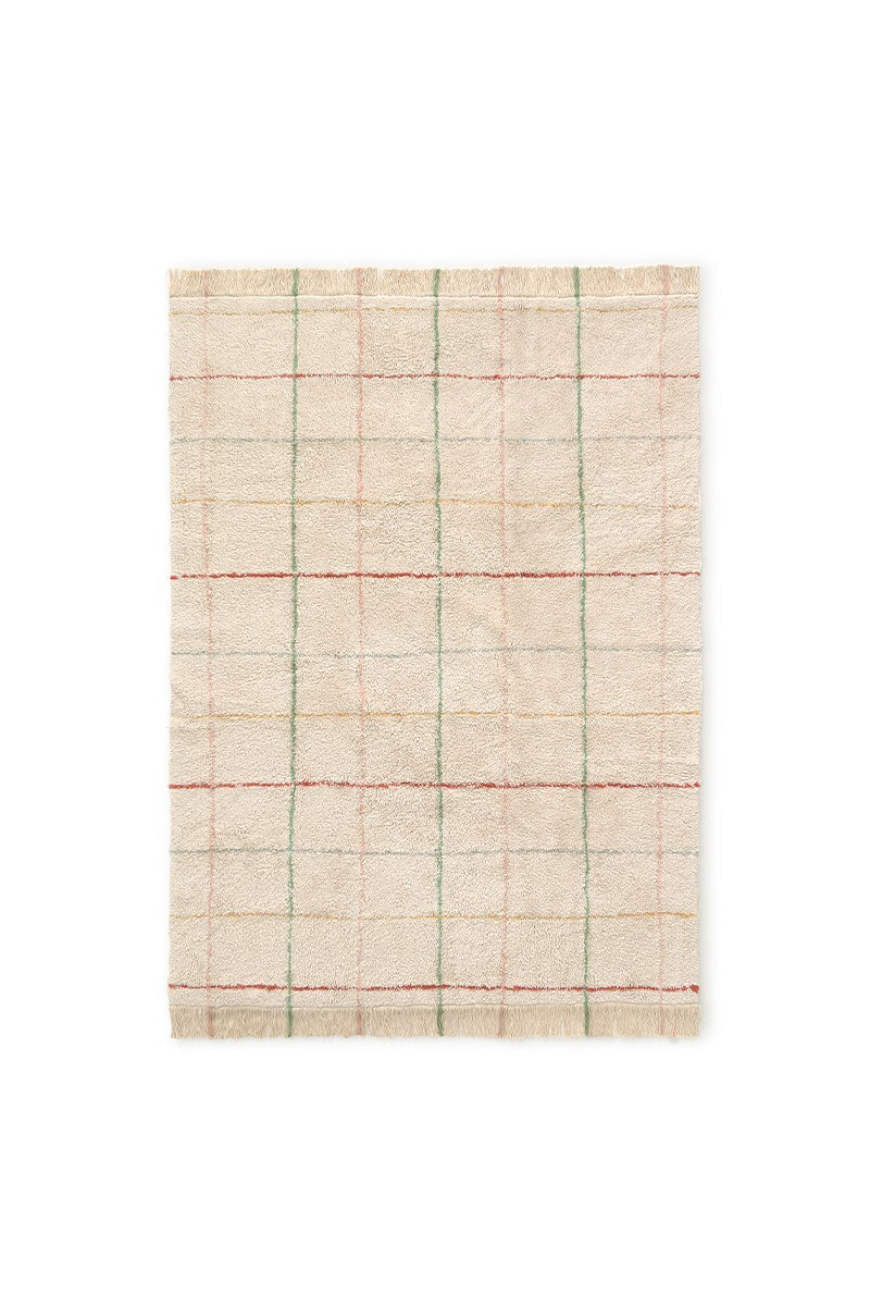 Lorena Canals Pestav Vaip Colorful Lines – Puuvillane Vaip 90×130 cm

