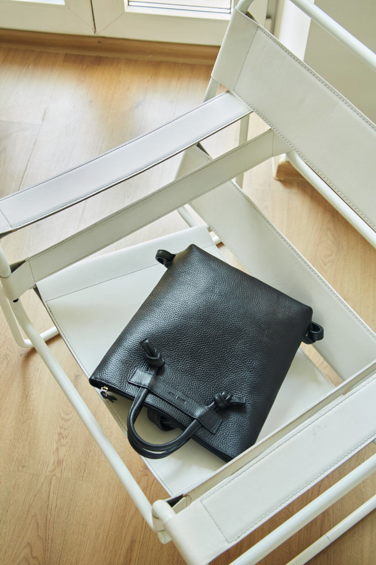 Minimal Leather Backpack ALICE ARM