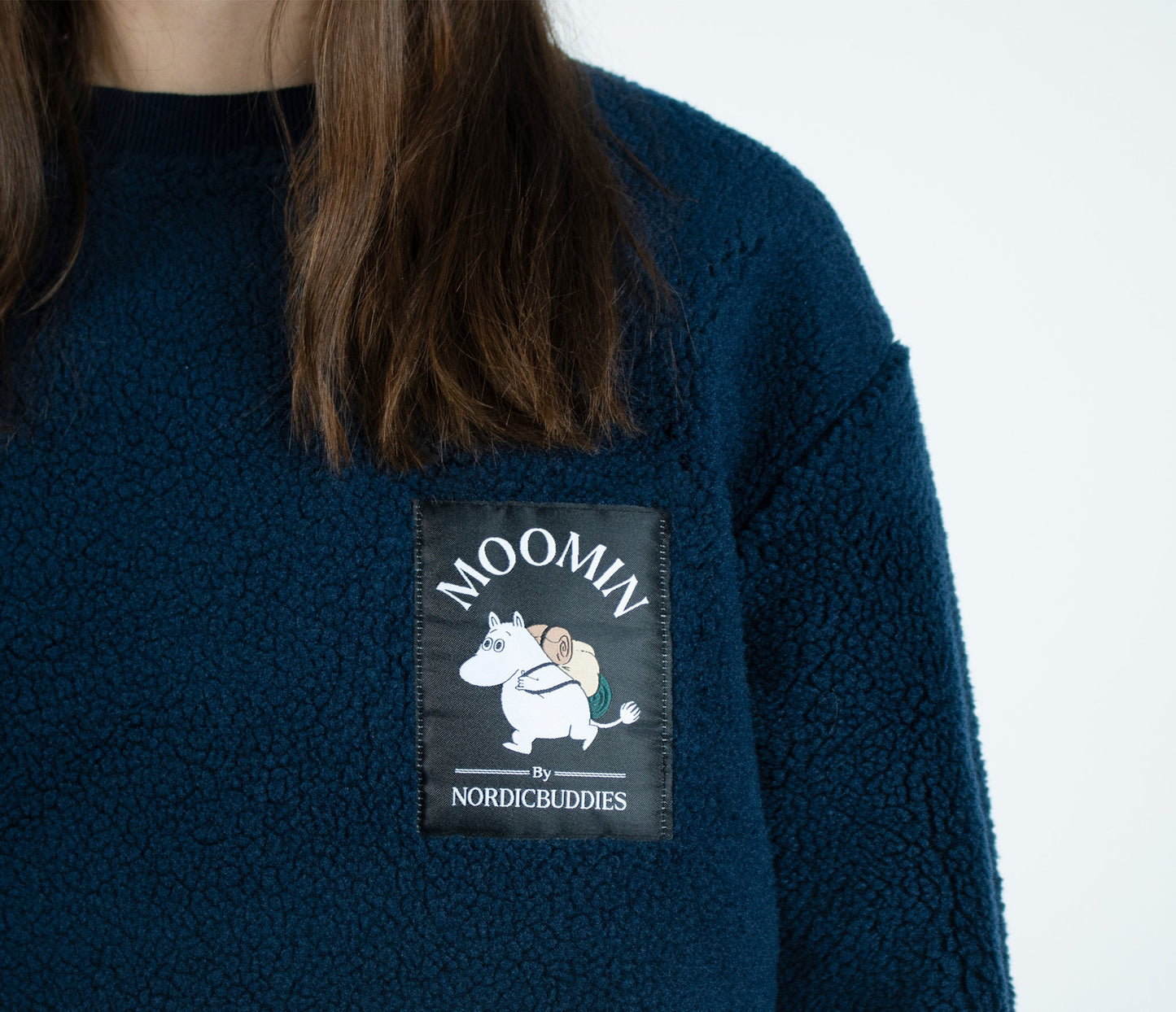 Moomin by NordicBuddies "Muumitrolli Seiklused" Fliis - Sinine/Valge