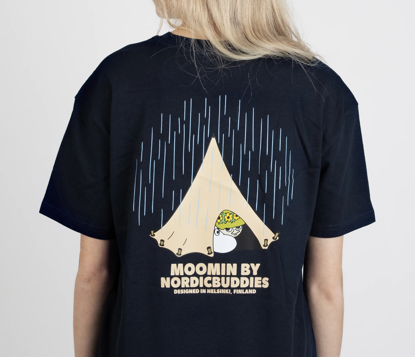 Moomin by NordicBuddies "Muumi Seiklused" T-Särk Unisex - Tumesinine