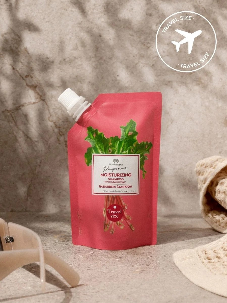Magrada reisiformaadis rabarberi šampoon aloe ja vitamiinidega