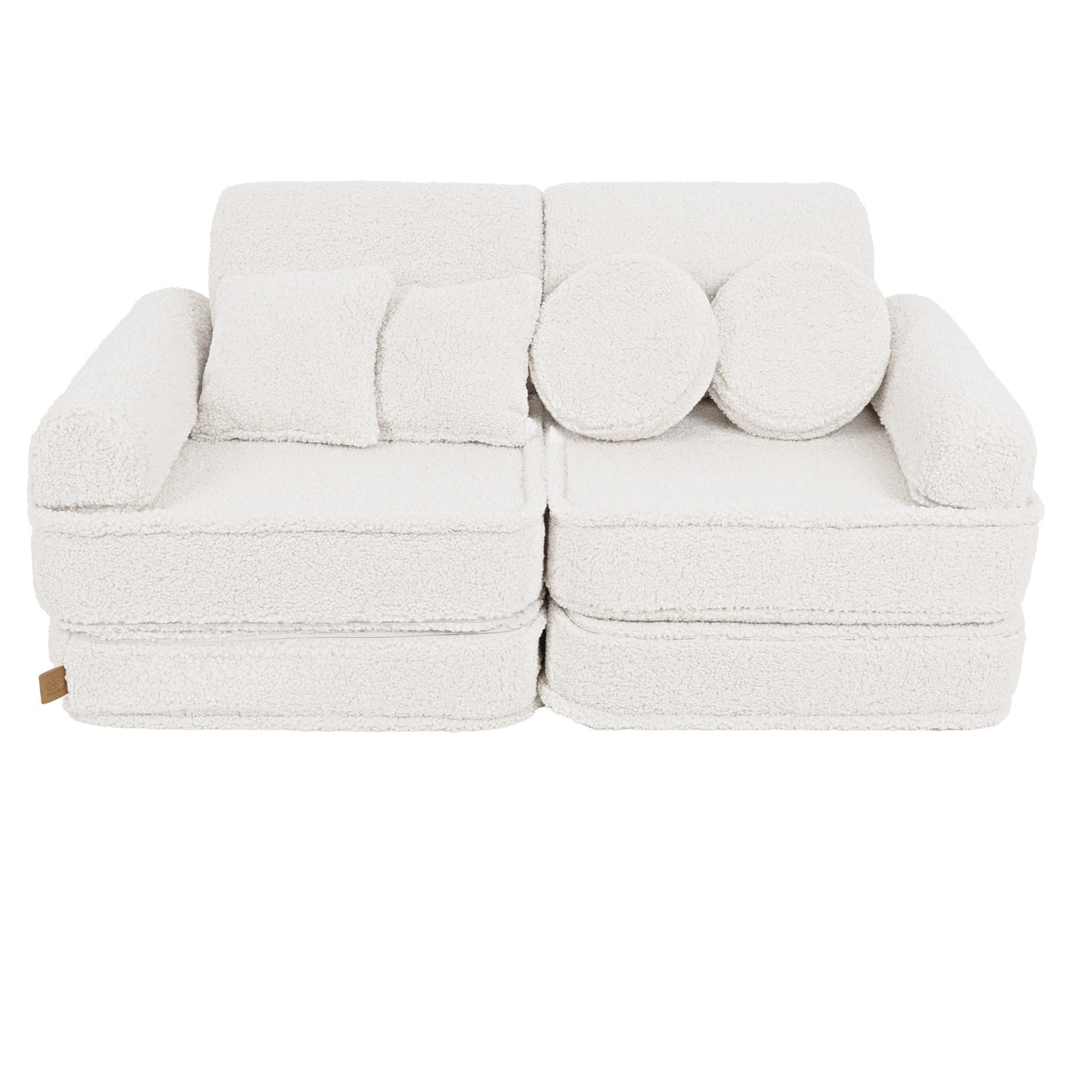 MeowBaby® keskmine modulaarne laste diivan - Bearly Cream