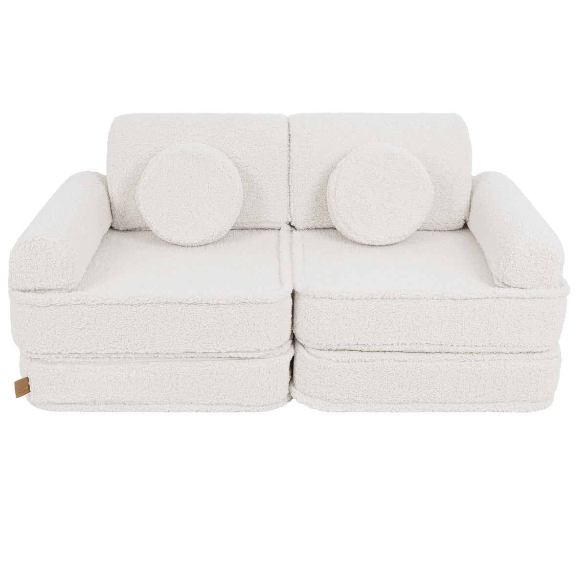 MeowBaby® keskmine modulaarne laste diivan - Bearly Cream