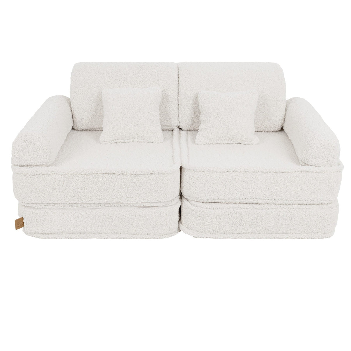 MeowBaby® keskmine modulaarne laste diivan - Bearly Cream