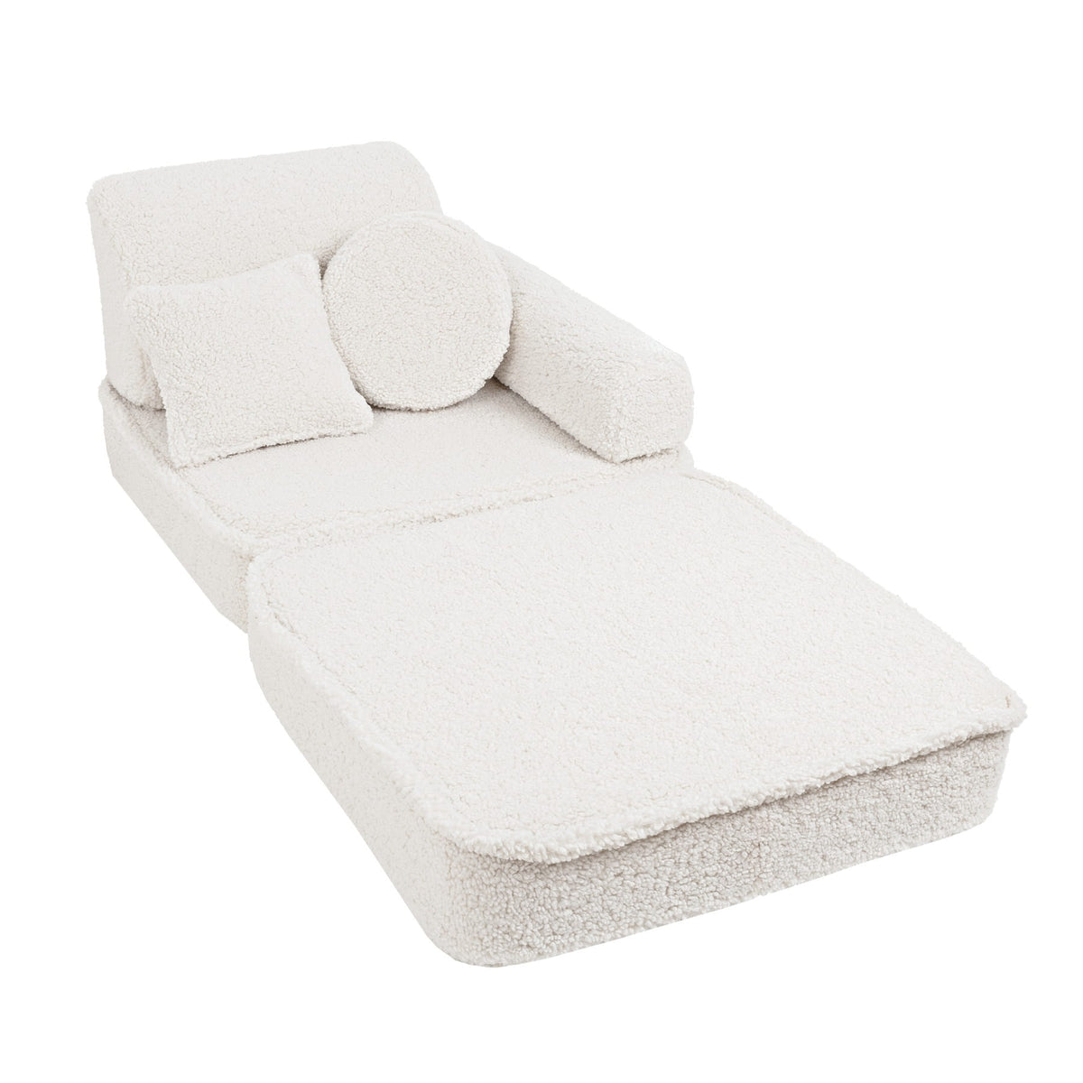 MeowBaby® keskmine modulaarne laste diivan - Bearly Cream