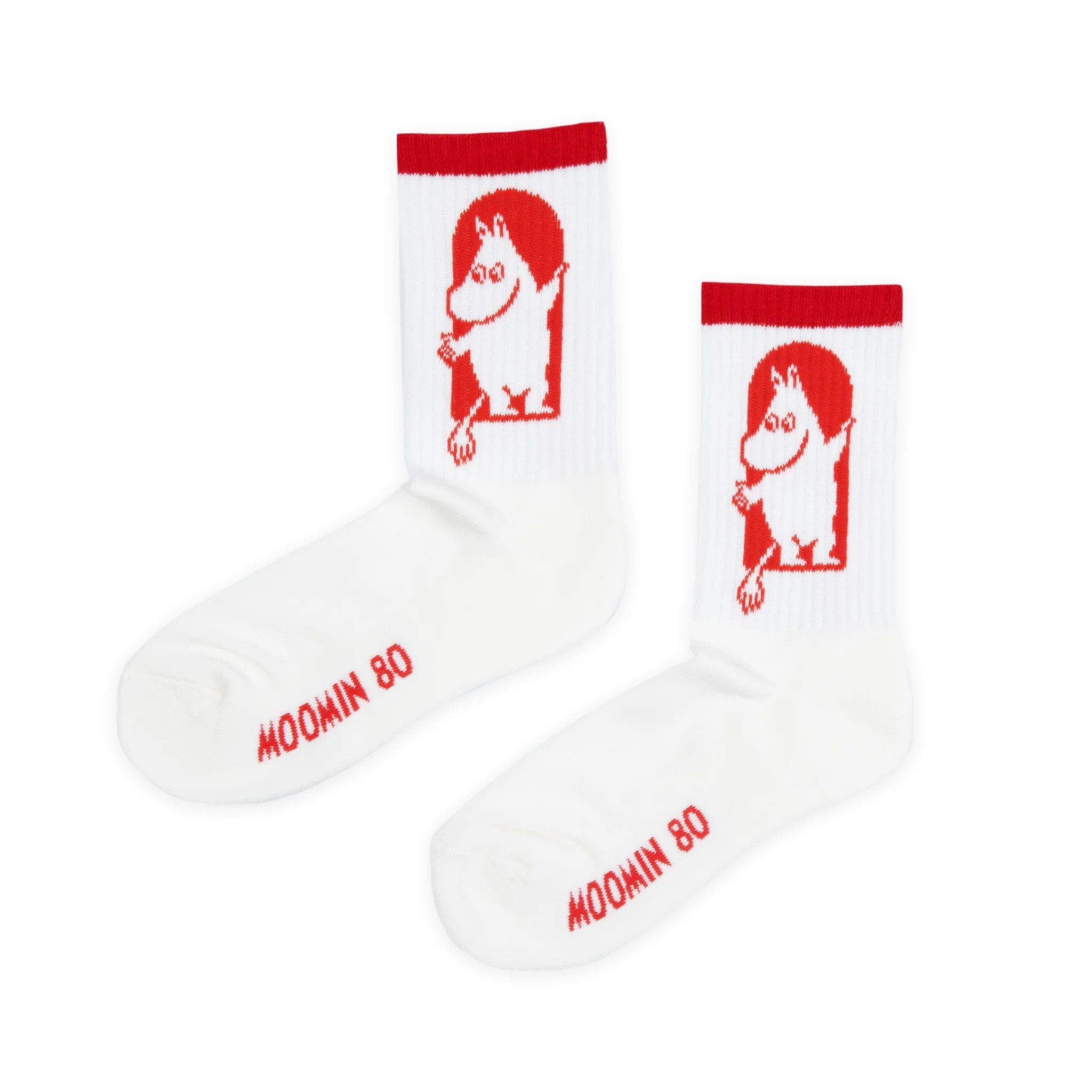 Moomin Red Cross Naiste Sokid – Valge ja Punane

