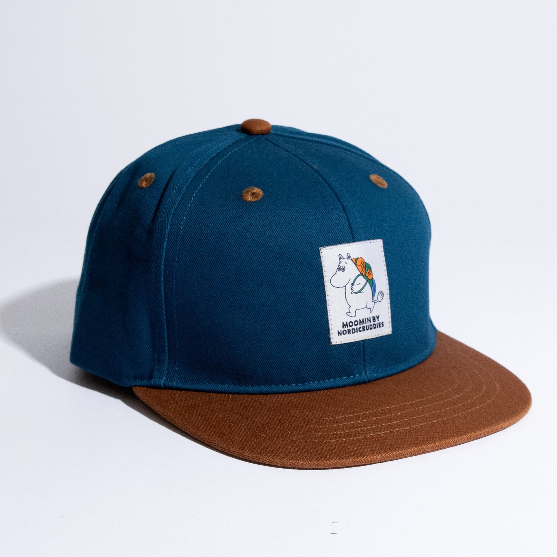 Moomin by NordicBuddies Adventure Laste Nokamüts – Sinine/Pruun