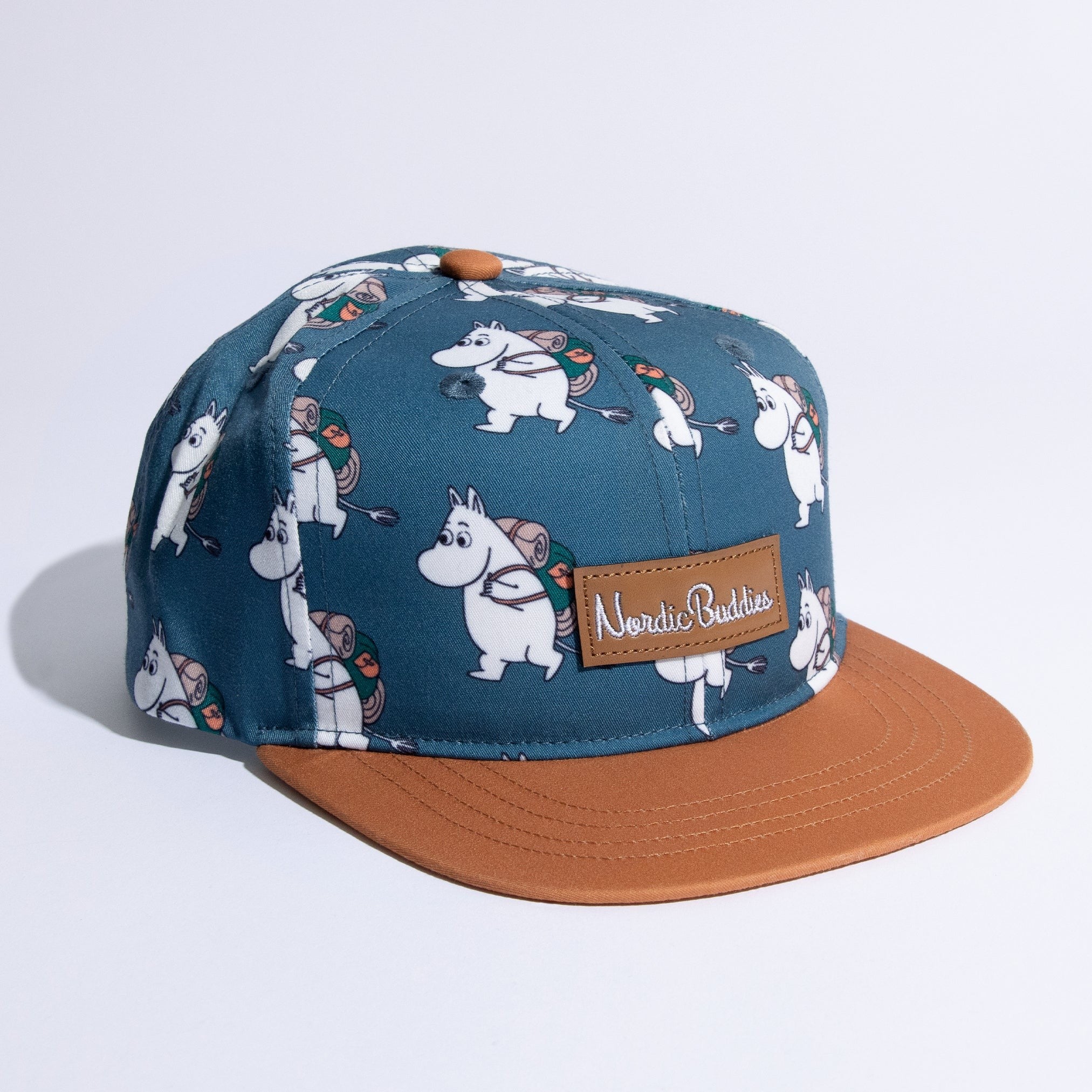 Moomin by NordicBuddies Adventure Laste Sirge Nokaga Müts – Sinine/Pruun