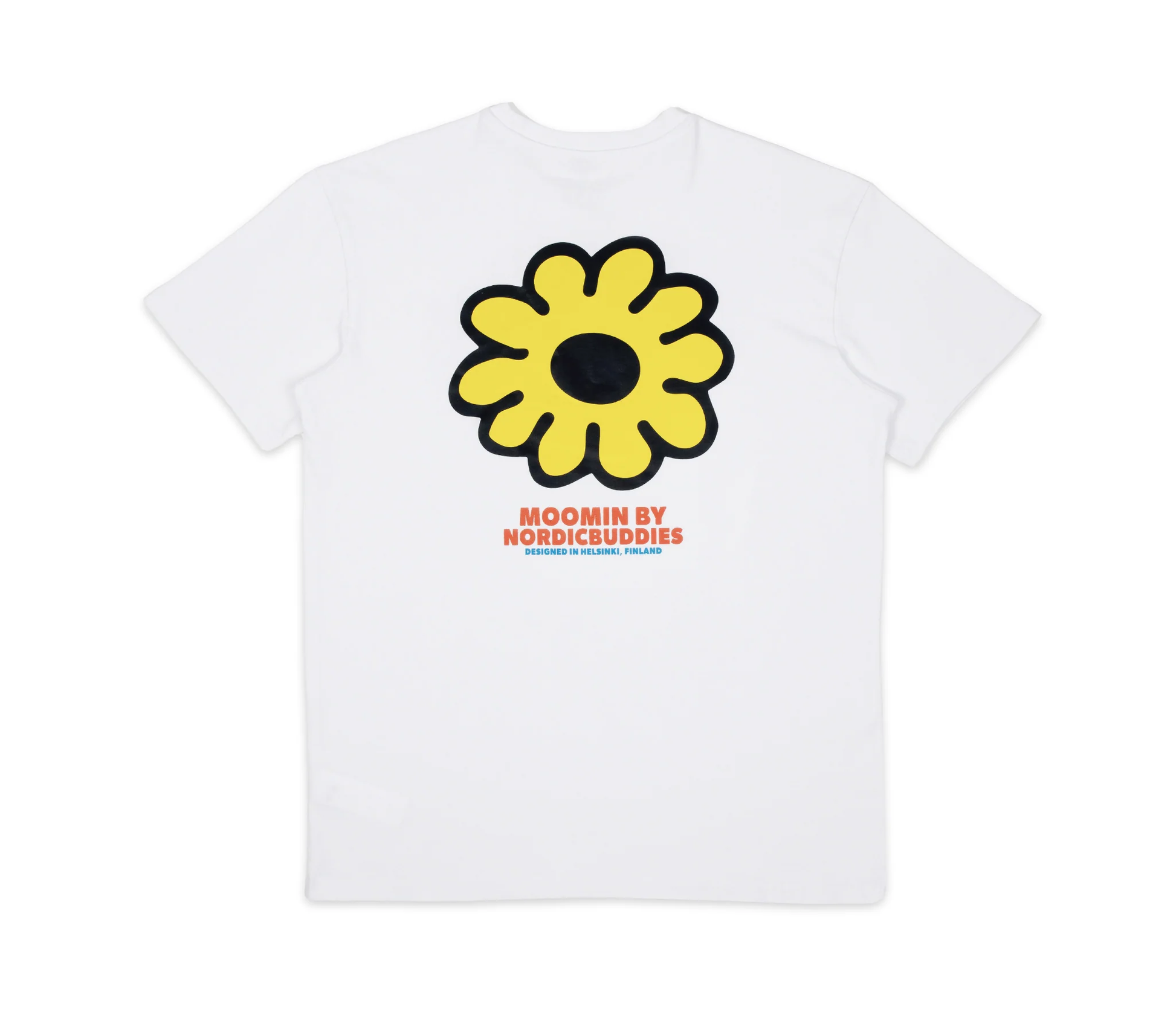 Moomin by NordicBuddies "Muumitrolli Lill" T-Särk Unisex - Valge 