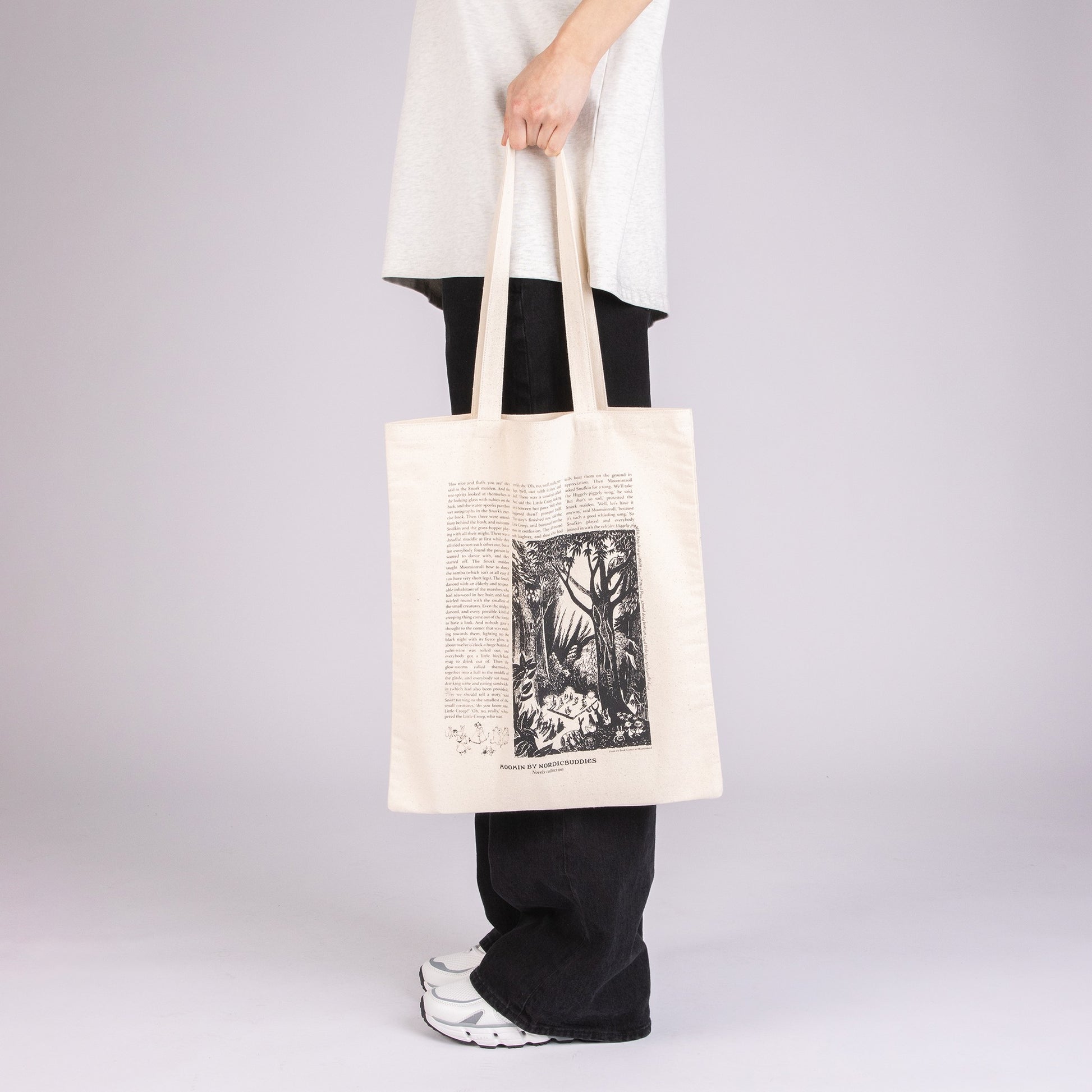 Moomin by NordicBuddies Novellikollektsiooni Kandekott – Valge
