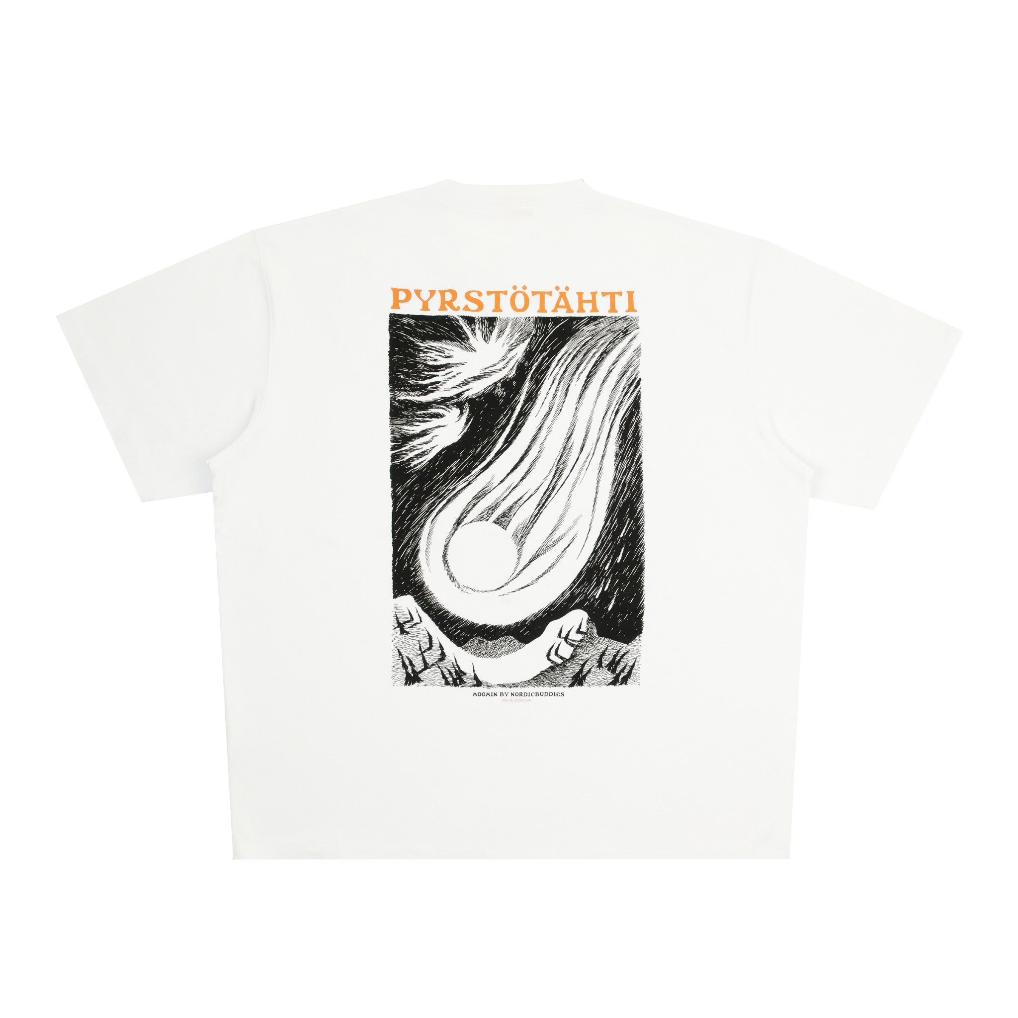 Moomin by NordicBuddies Novellikollektsiooni Unisex T-särk – Valge