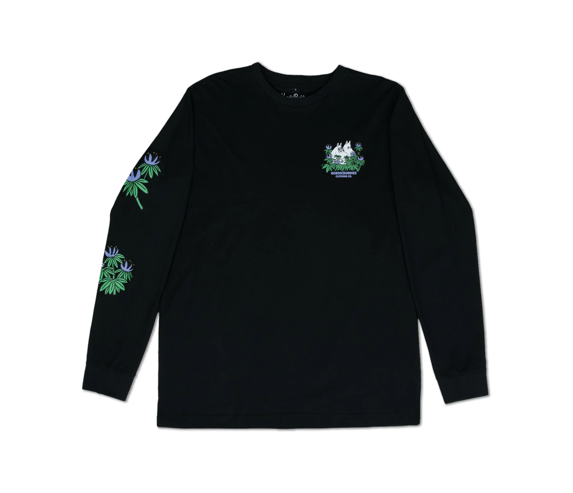 Moomin by NordicBuddies Pikkade Käistega Särk "Pimesikk" Unisex 