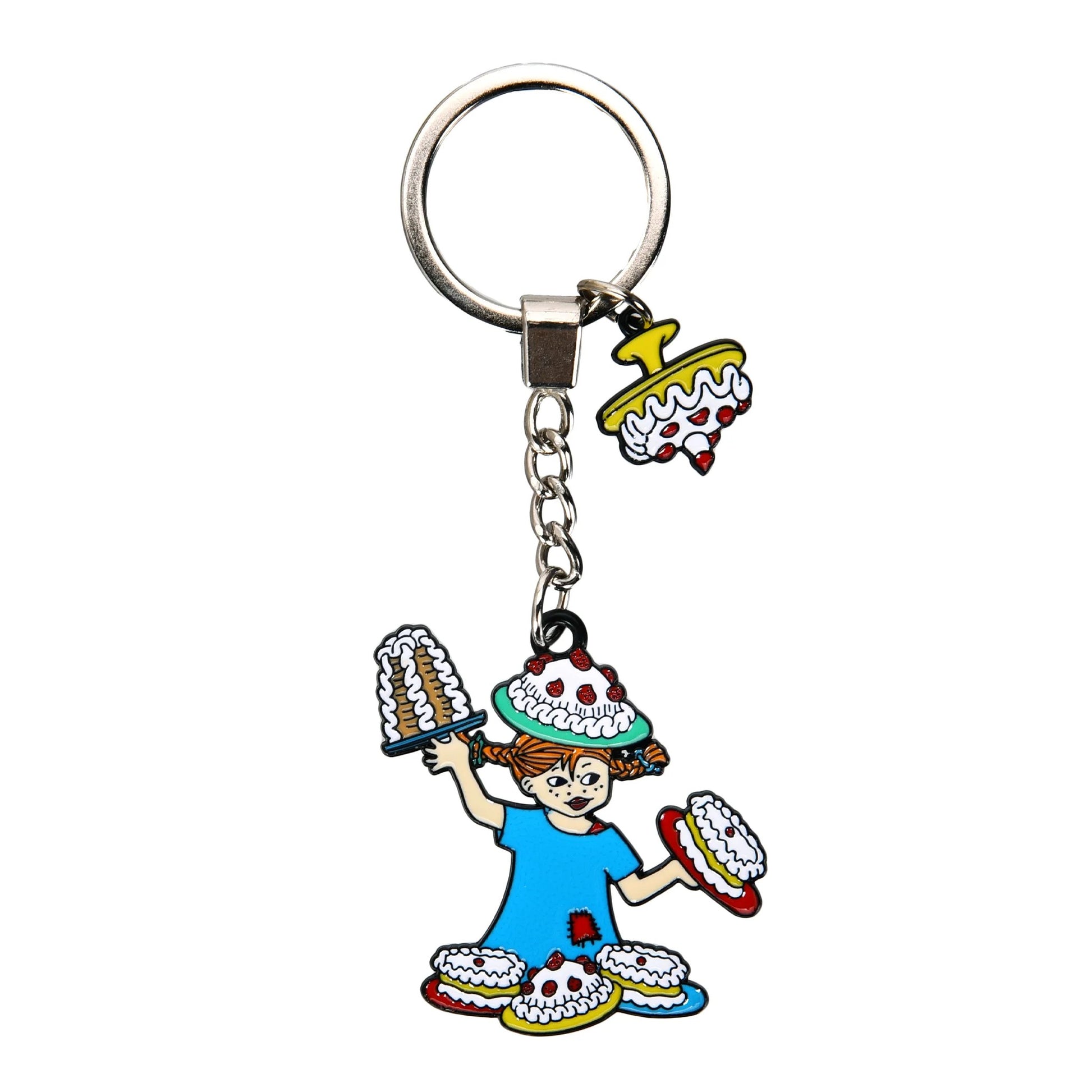 Moomin by NordicBuddies Pipi Pikksuka Metallist Võtmehoidja – Tort
