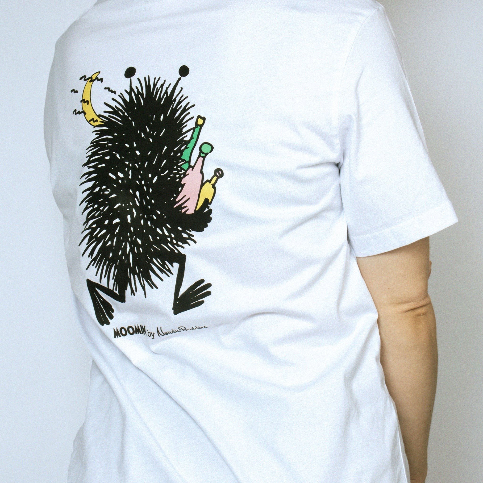 
Moomin by NordicBuddies Stinky Igapäevane T-särk Naistele – Valge

