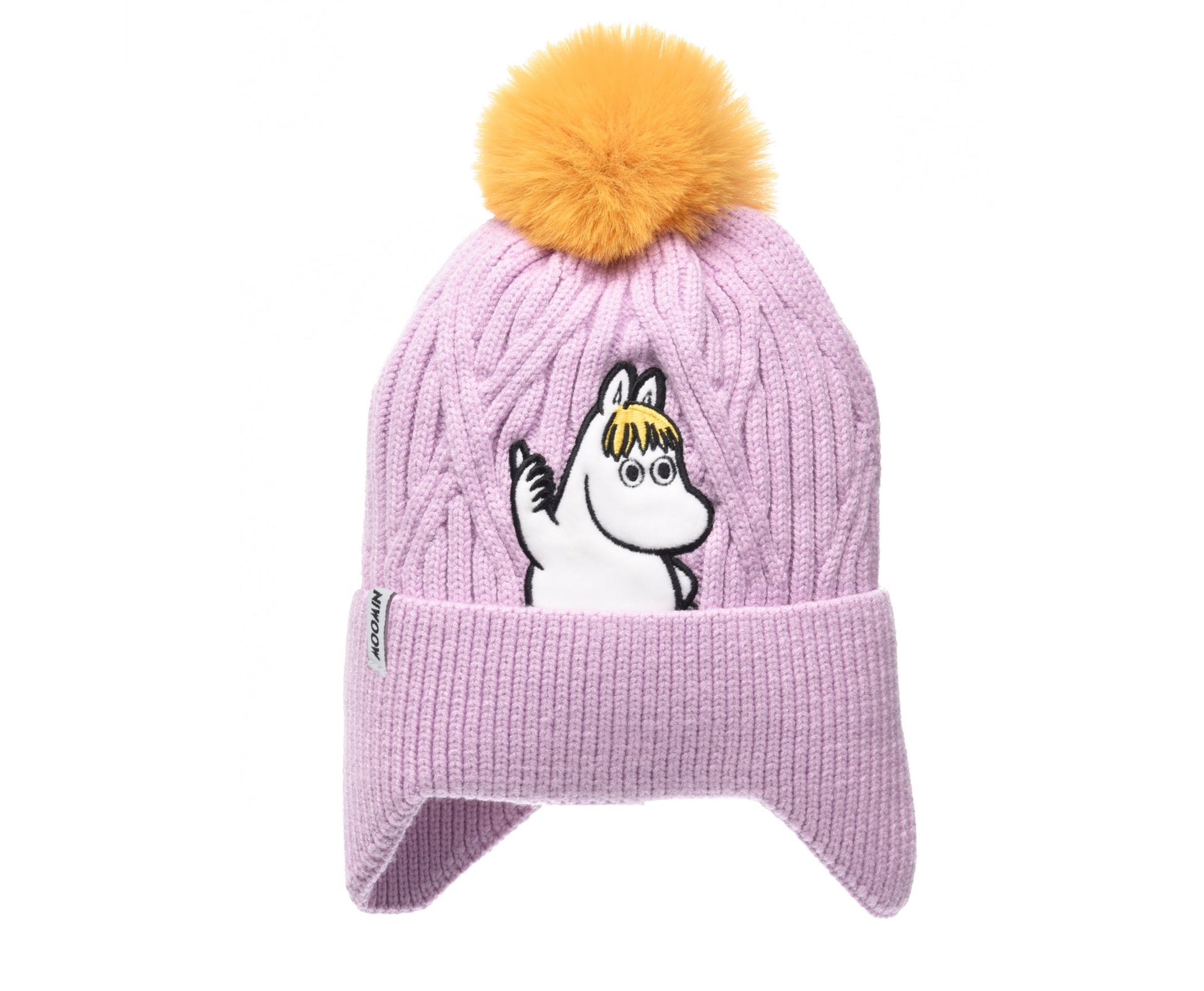 Moomin by NordicBuddies "Tuslikupreili" Talve Tutimüts Lastele - Lilla