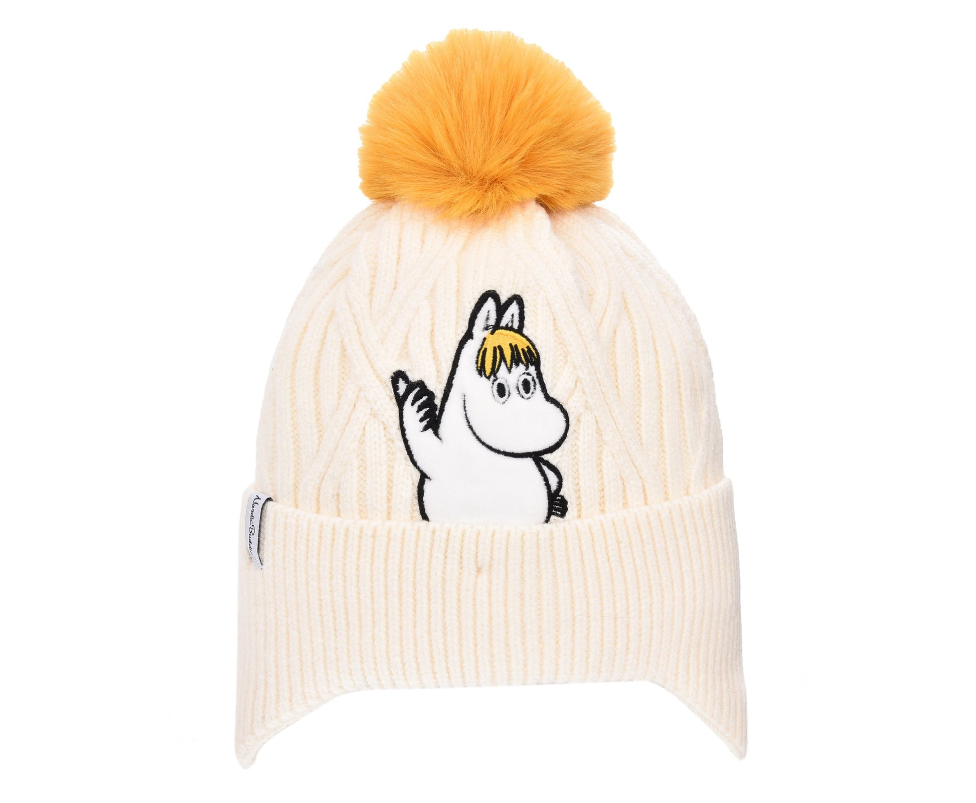 Moomin by NordicBuddies "Tuslikupreili" Talve Tutimüts Lastele - Valge