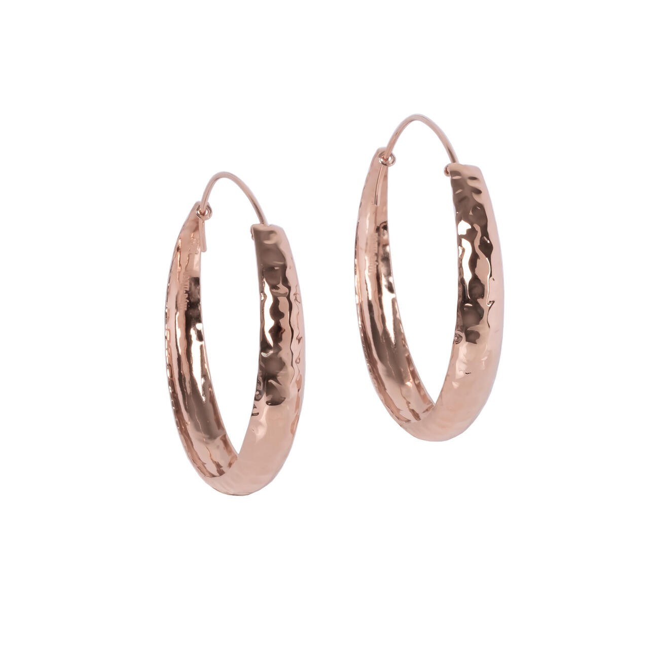MyaMoon Helena Hoops Kõrvarõngad – Suvised 45 mm Hõberõngad | SULA Disainipood

