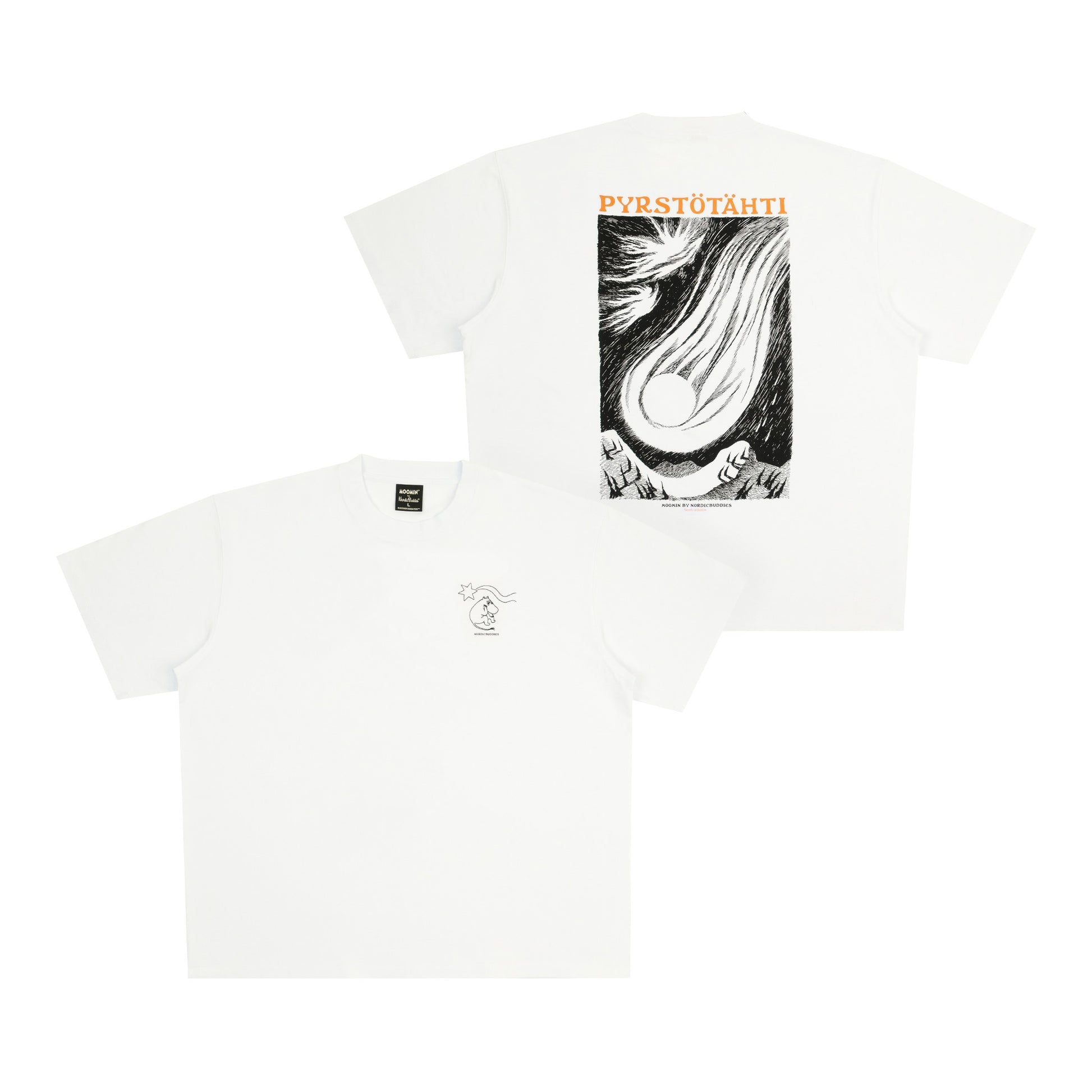 Nordicbuddies unisex T-särk Moomini disainiga