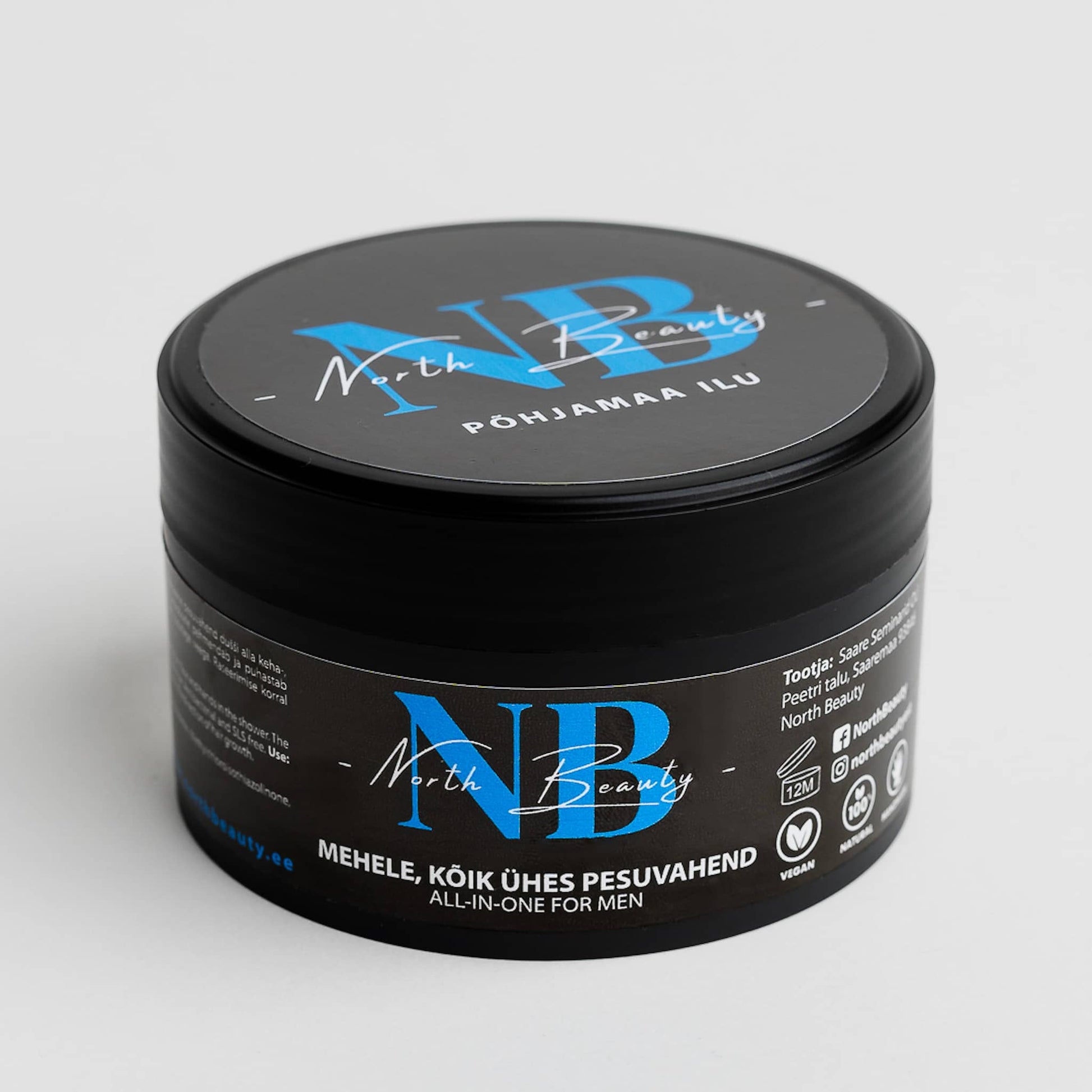 North Beauty Meeste Kõik-Ühes Pesugeel, 200 ml