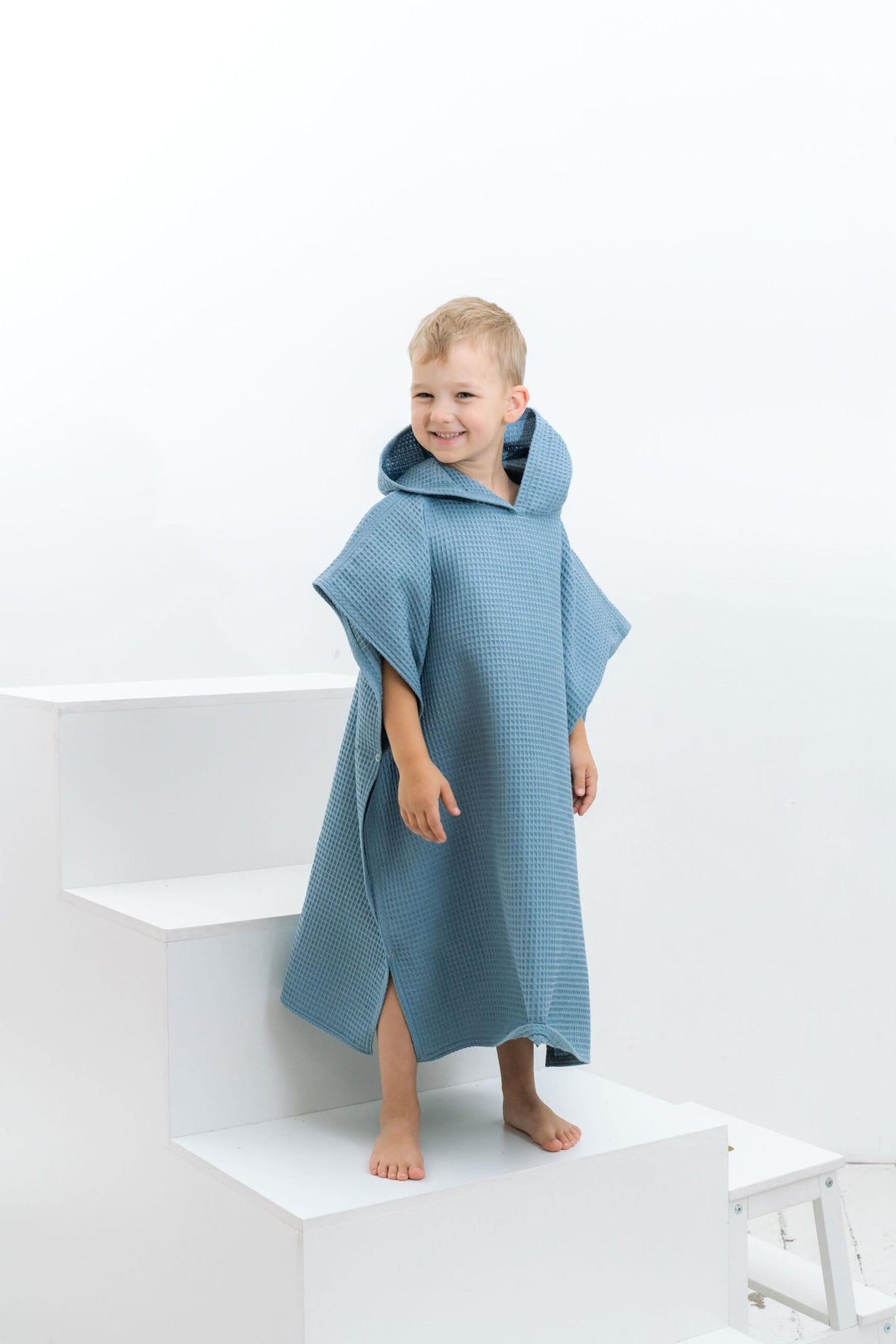 Nuss laste vahvelkangast poncho