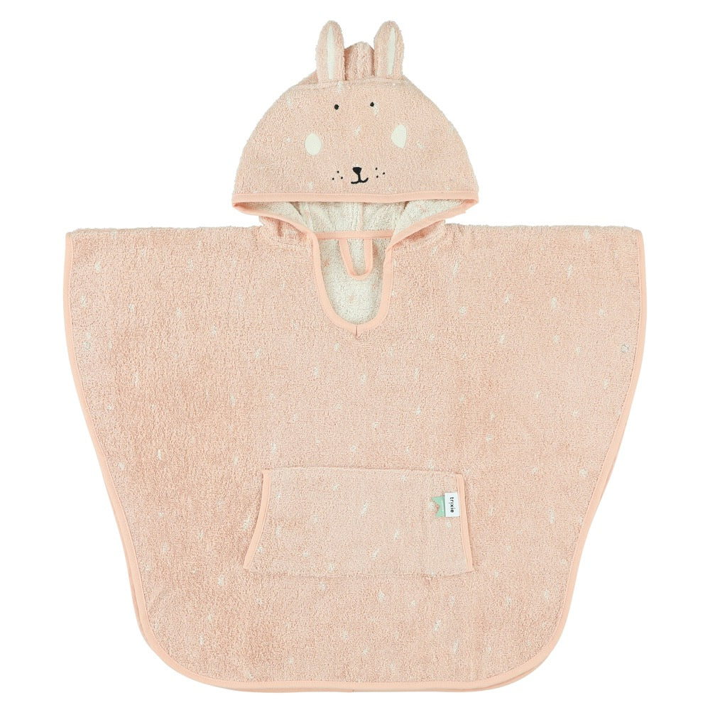 Trixie Baby kapuutsiga laste vanniponcho - Mrs Rabbit